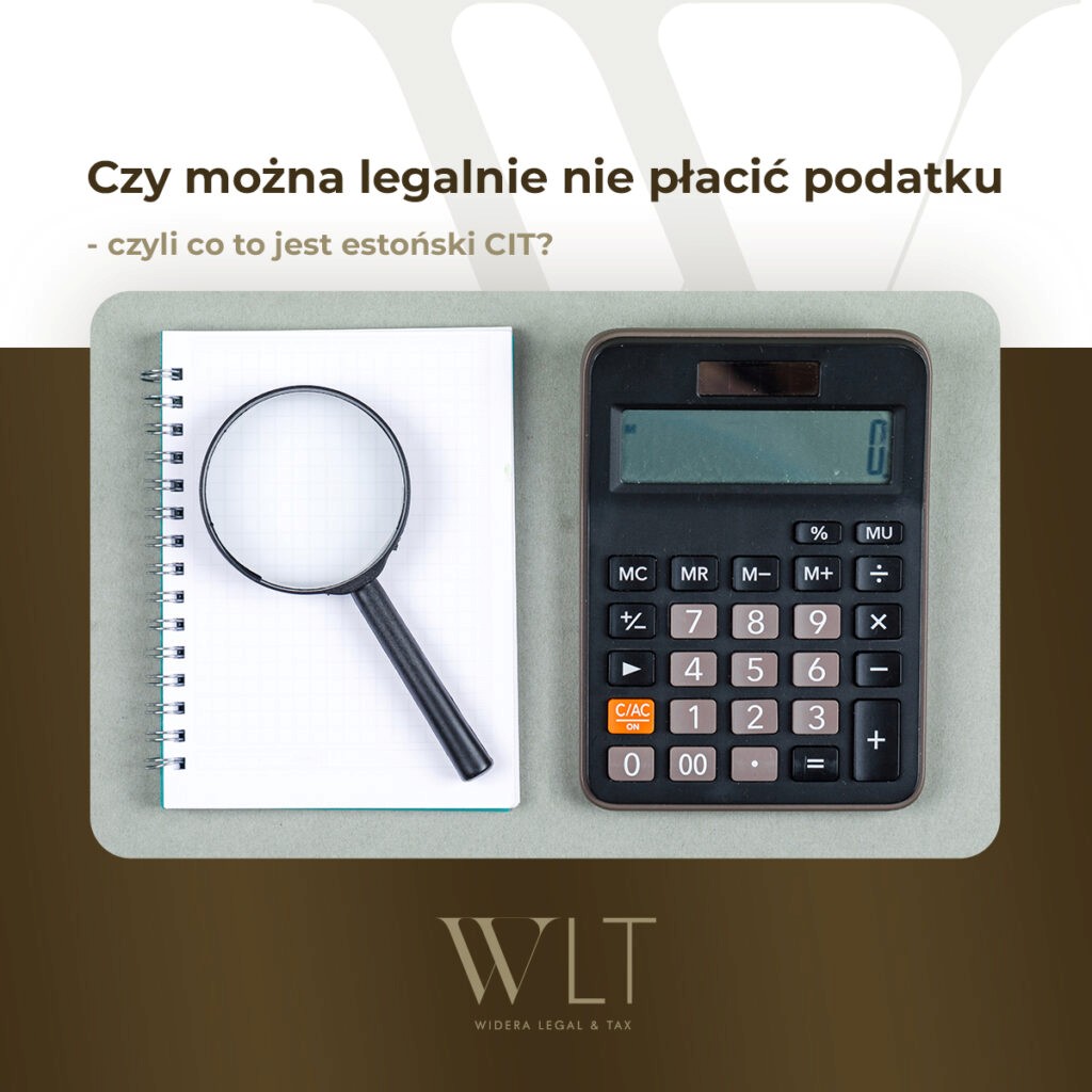 Czy można legalnie nie płacić podatku, czyli co to jest estoński CIT