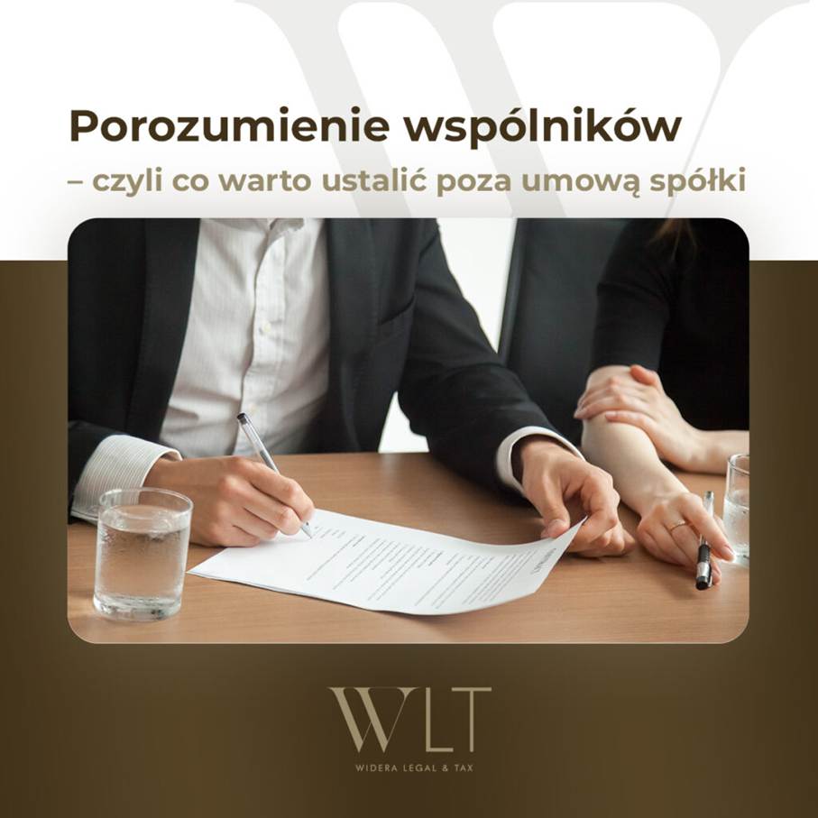 Porozumienie wspólników, czyli co warto ustalić poza umową spółki