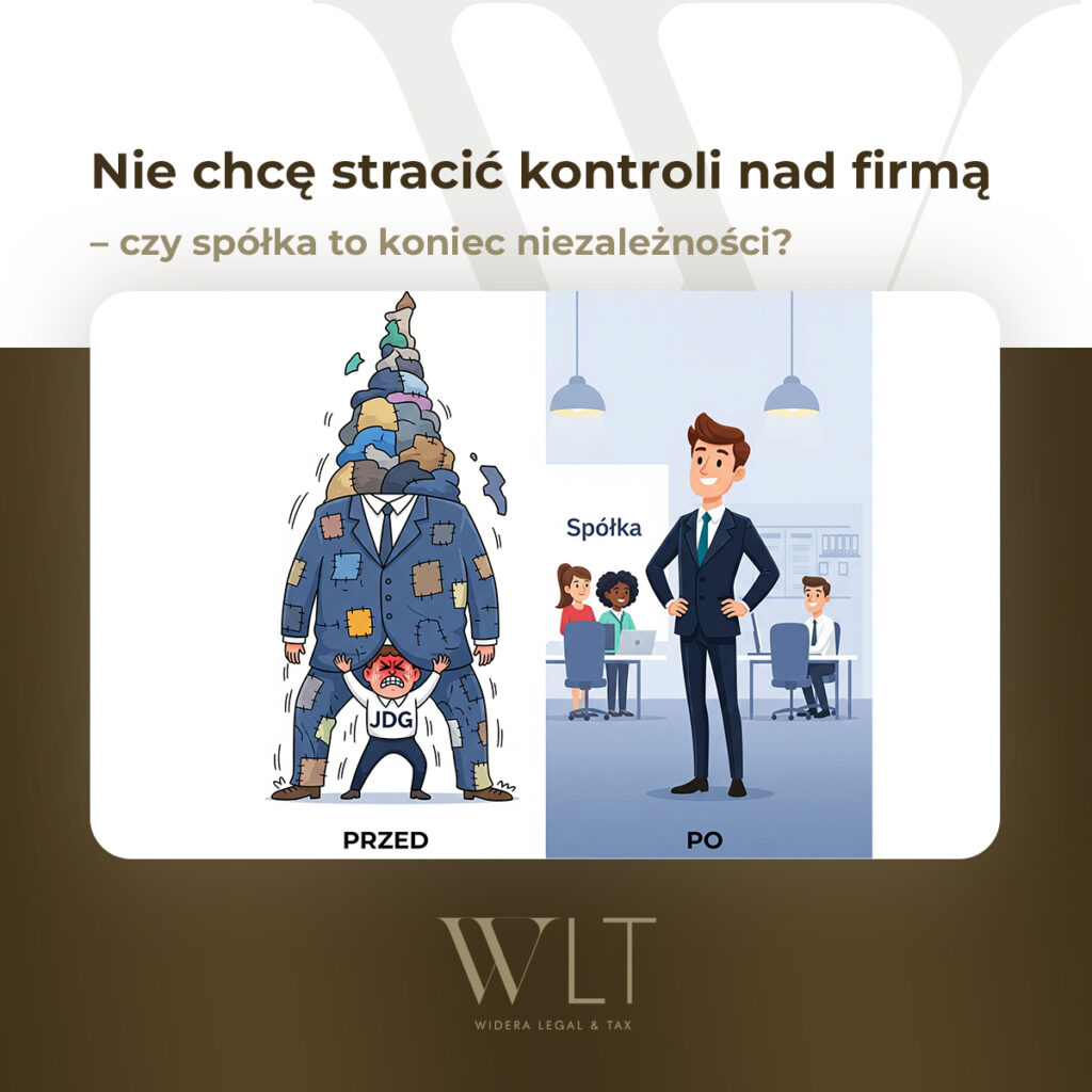 Nie&nbsp;chcę stracić kontroli nad&nbsp;firmą – czy&nbsp;spółka to&nbsp;koniec niezależności?